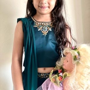 Two piece 6 year old dress from Seasons India